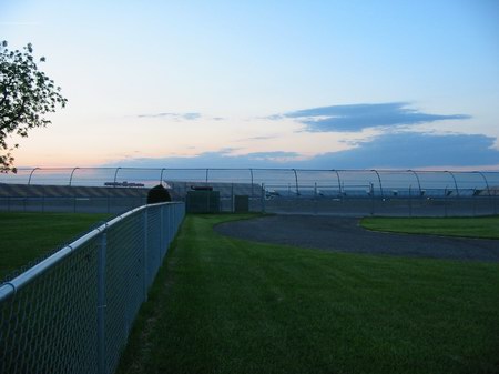 Michigan International Speedway - GRANDSTAND AND TRACK